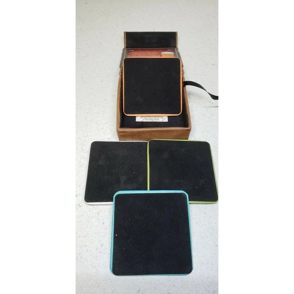 Samsonic Leather Deluxe Coaster Set of 4